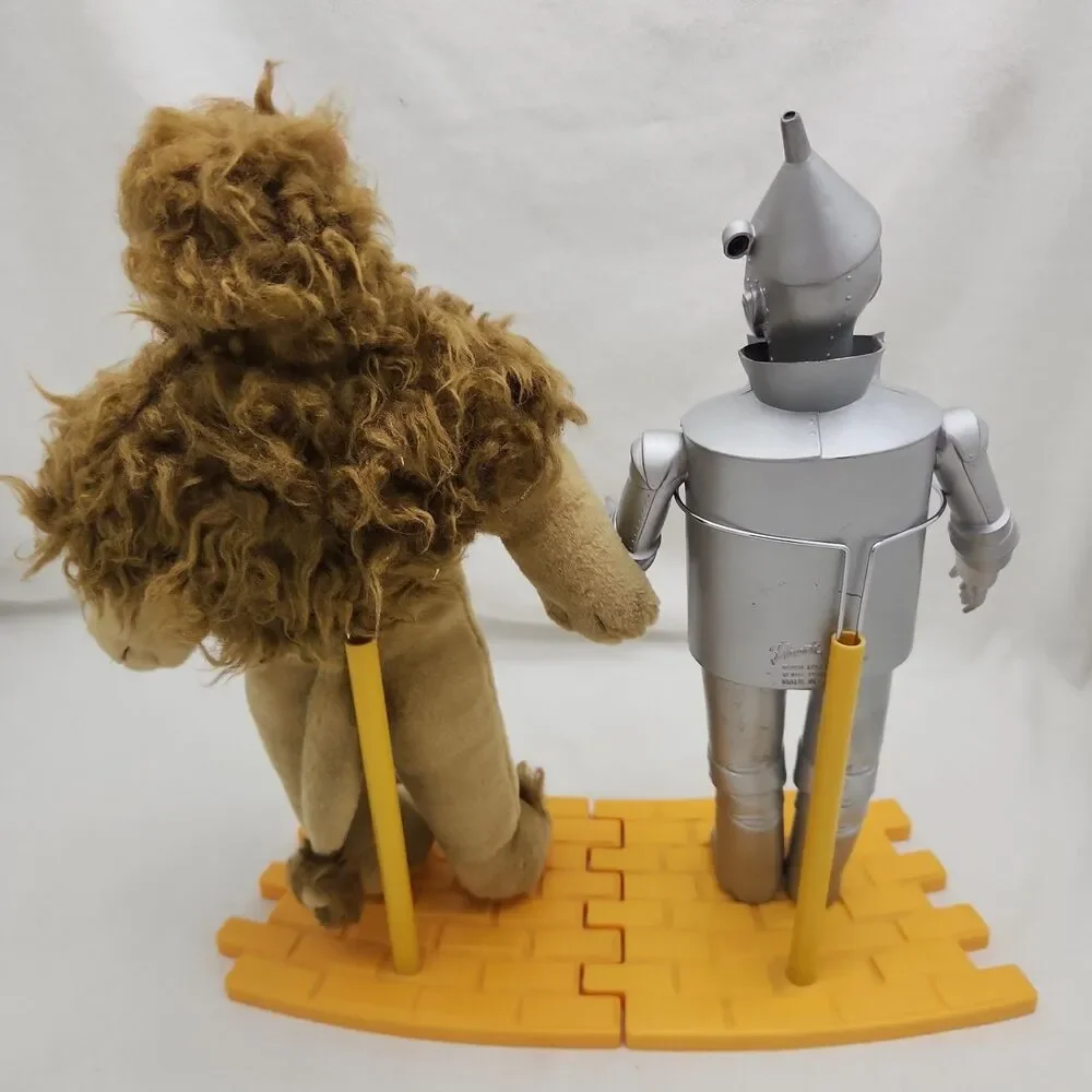 Dolls WIZARD OF OZ 14” Presents Of Hamilton 1987 Yellow Brick Stands 6 Figures